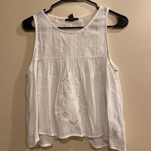 Forever 21 open back shirt
